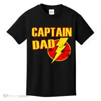 Captain Dad: Superhero Kids T-Shirt thumb 0