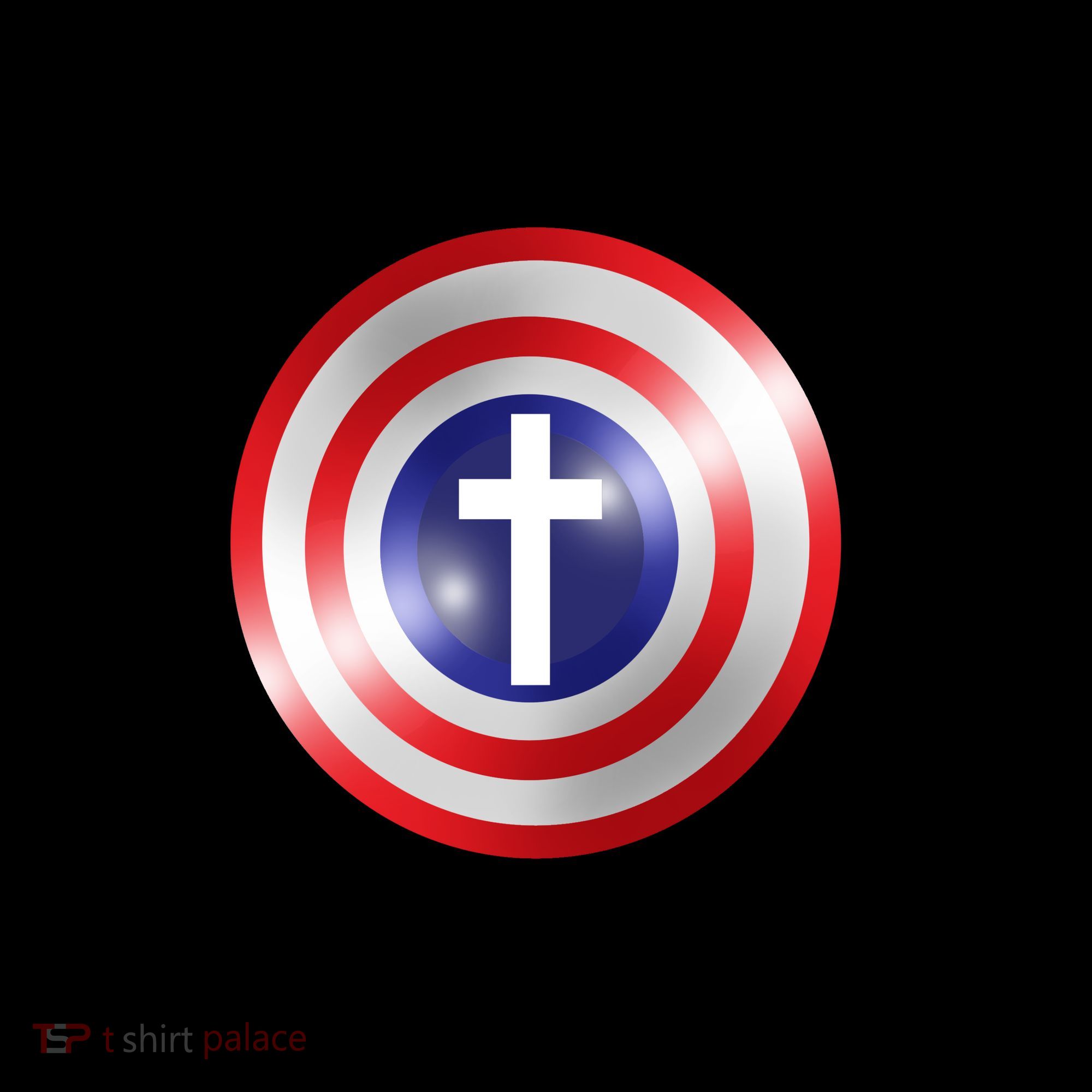 Captain Jesus Is My Superhero Cross Logo Coffee Mug