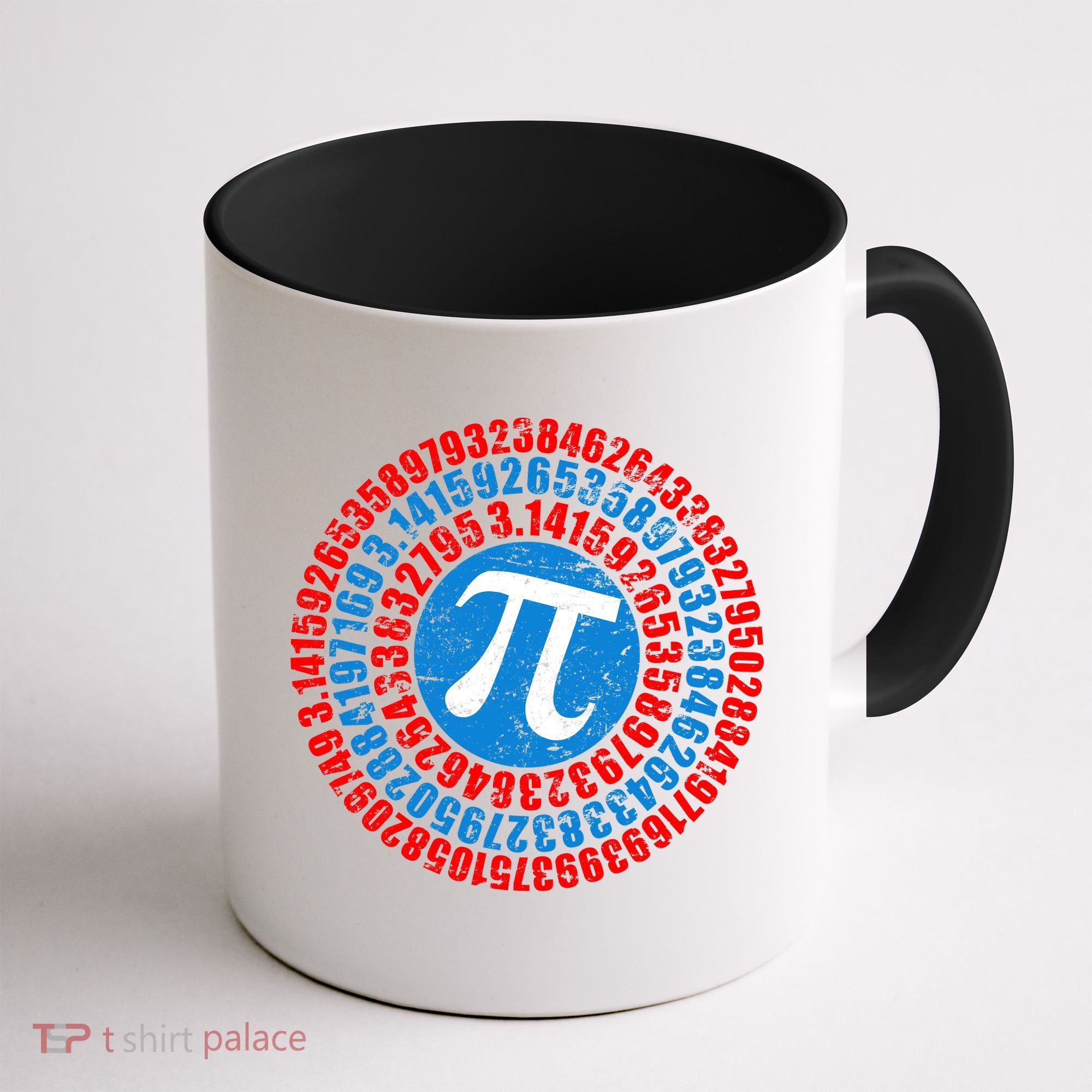 Captain Pi 3.14 Superhero Shield Coffee Mug