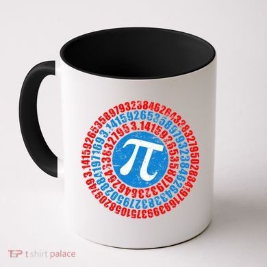 Captain Pi 3.14 Superhero Shield Coffee Mug