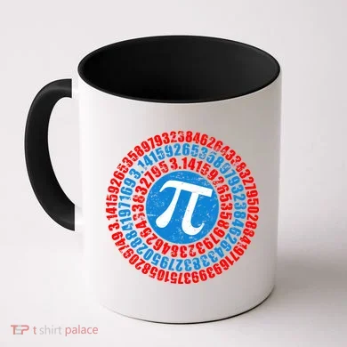 Captain Pi 3.14 Superhero Shield Coffee Mug