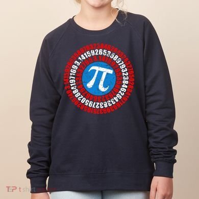 Captain Pi 3.14 Superhero Shield Women's Sweatshirt