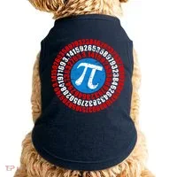 Captain Pi 3.14 Superhero Shield Doggie Tank thumb 0