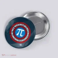 Captain Pi 3.14 Superhero Shield Button thumb 0