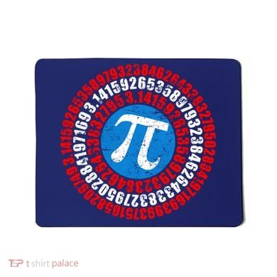 Captain Pi 3.14 Superhero Shield Mousepad