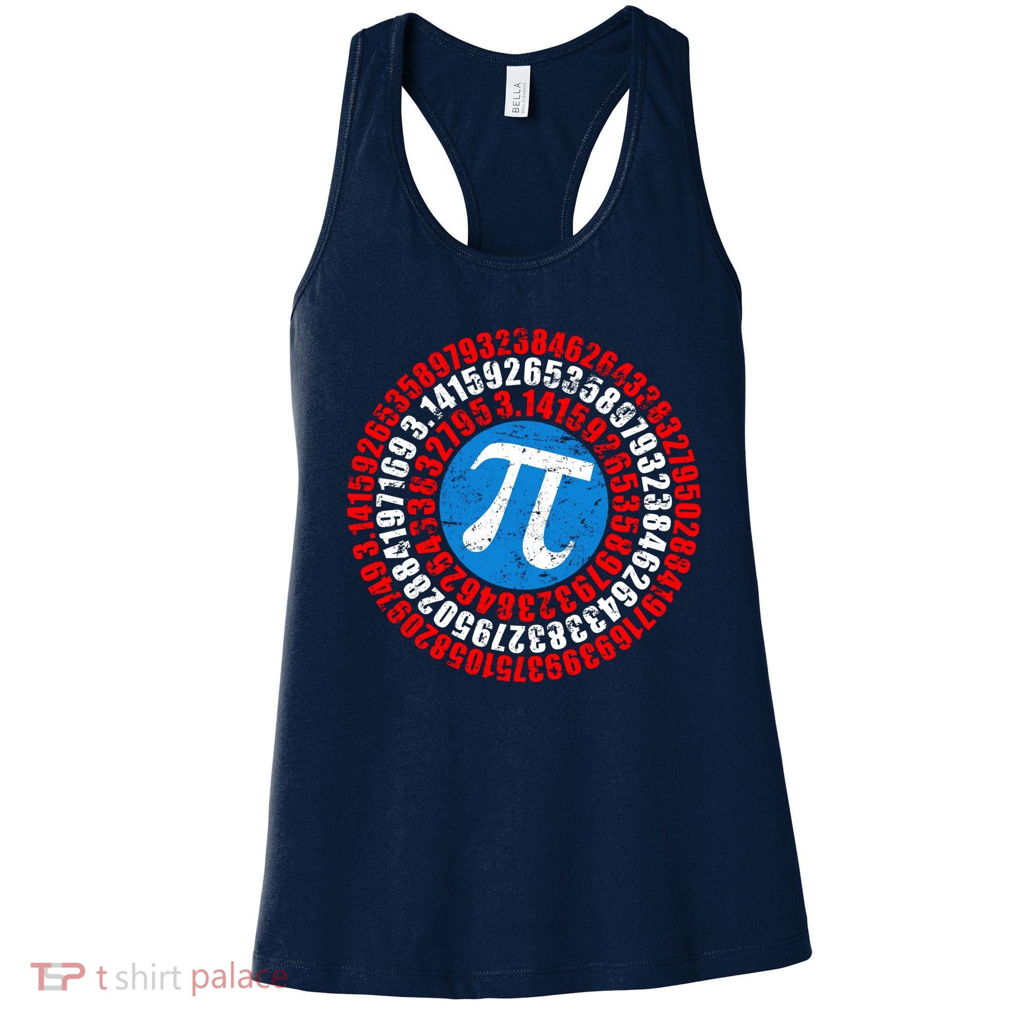 Captain Pi 3.14 Superhero Shield Women's Tank Top