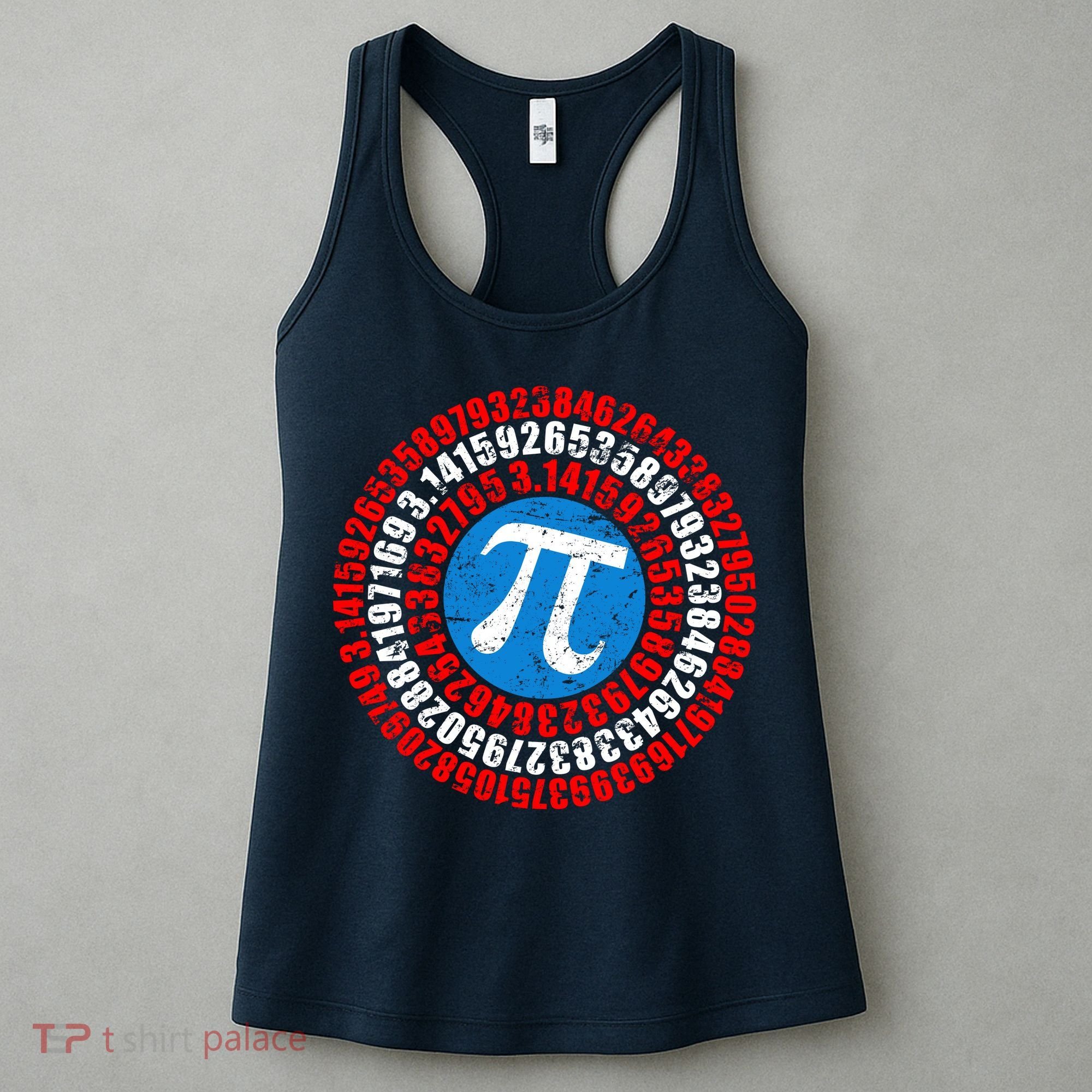 Captain Pi 3.14 Superhero Shield Women's Tank Top