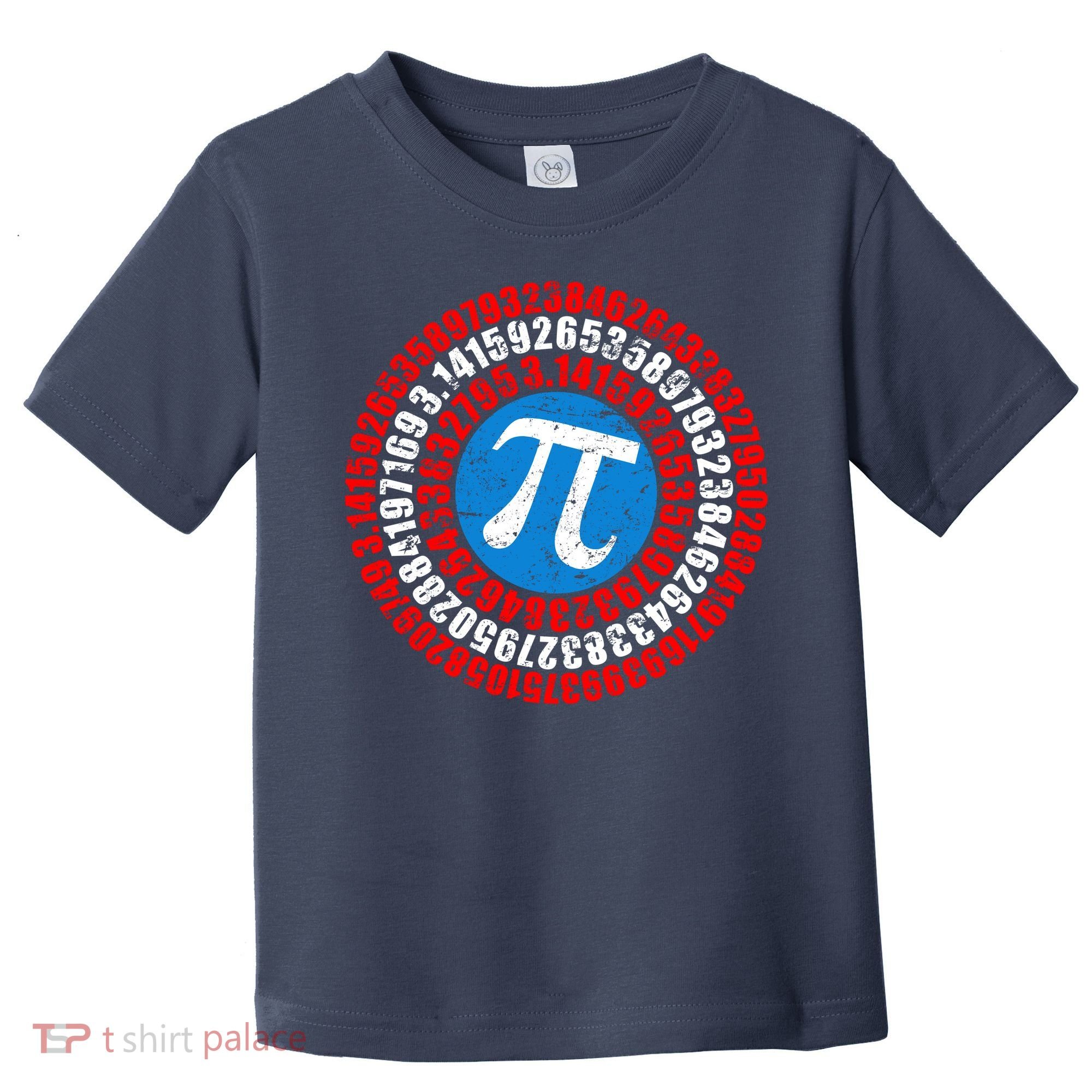 Captain Pi 3.14 Superhero Shield Toddler T-Shirt