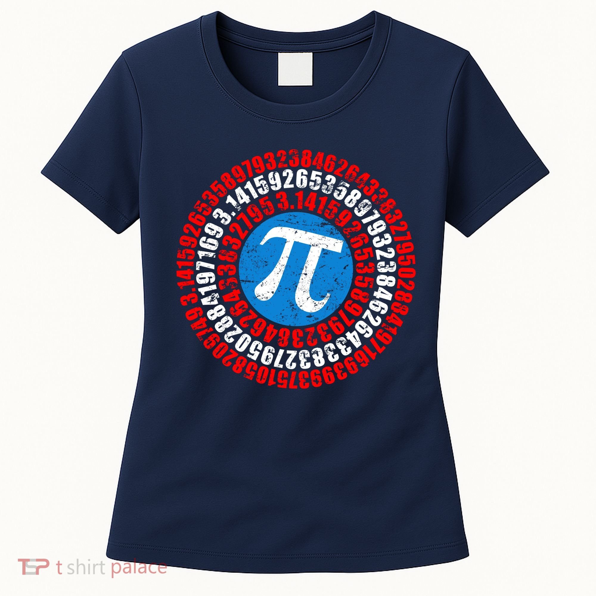 Captain Pi 3.14 Superhero Shield Women's T-Shirt