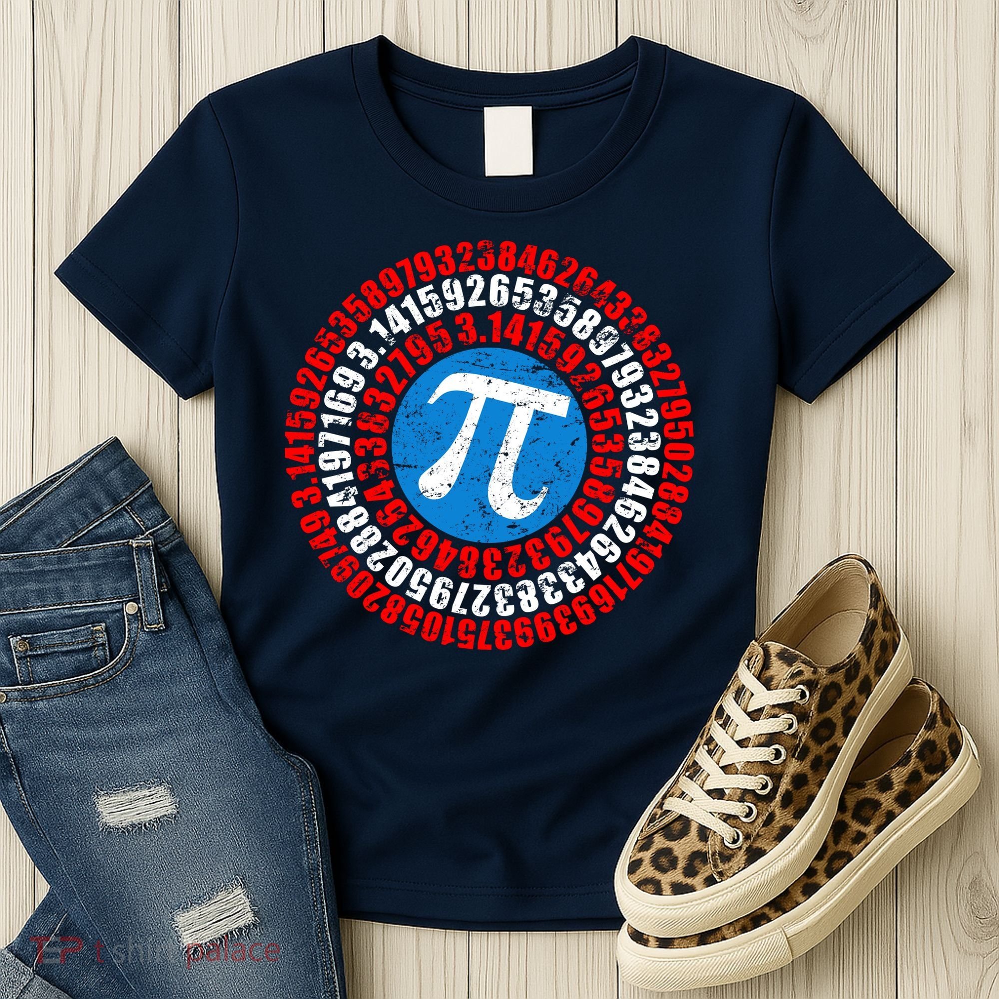Captain Pi 3.14 Superhero Shield Women's T-Shirt