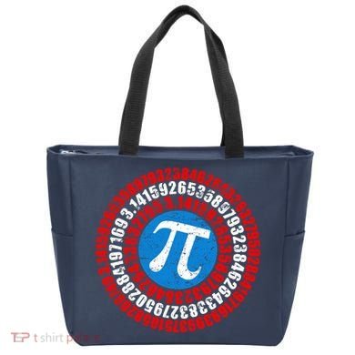 Captain Pi 3.14 Superhero Shield Tote Bag