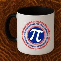 Captain Pi Day 3.14 Superhero Coffee Mug thumb 2