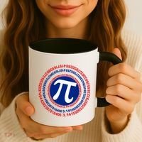 Captain Pi Day 3.14 Superhero Coffee Mug thumb 3