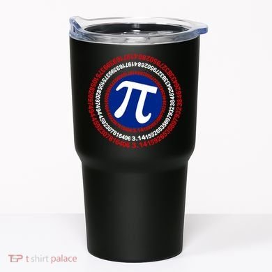 Captain Pi Day 3.14 Superhero Tumbler