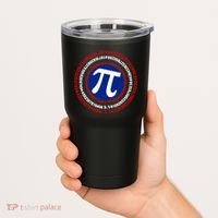 Captain Pi Day 3.14 Superhero Tumbler thumb 2