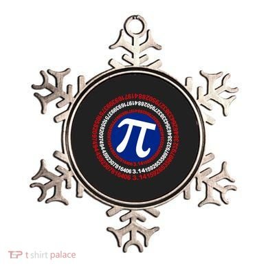 Captain Pi Day 3.14 Superhero Ornament