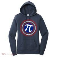 Captain Pi Day 3.14 Superhero Women's Hoodie thumb 0