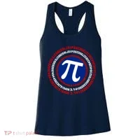 Captain Pi Day 3.14 Superhero Women's Tank Top thumb 0