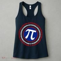 Captain Pi Day 3.14 Superhero Women's Tank Top thumb 3