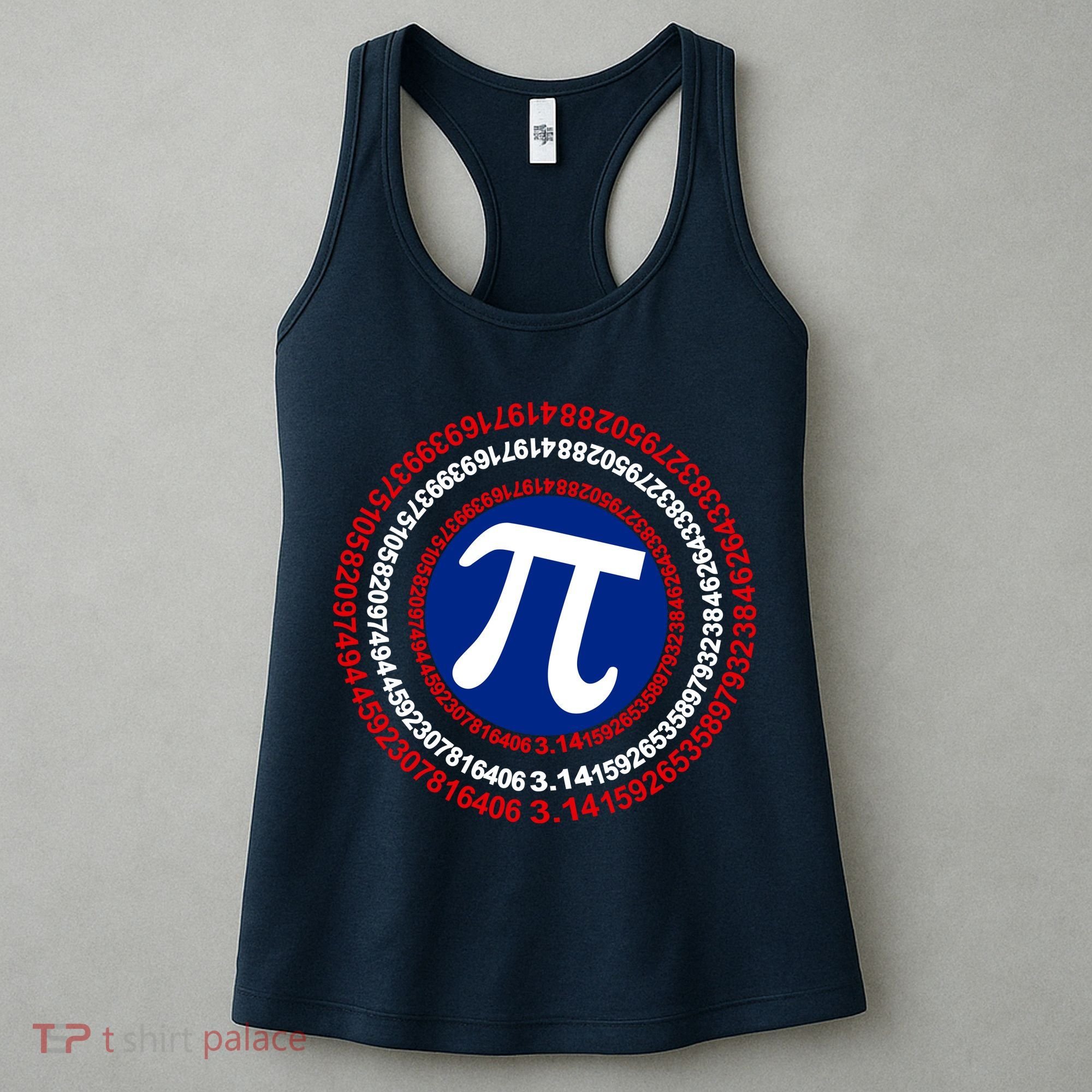 Captain Pi Day 3.14 Superhero Women's Tank Top