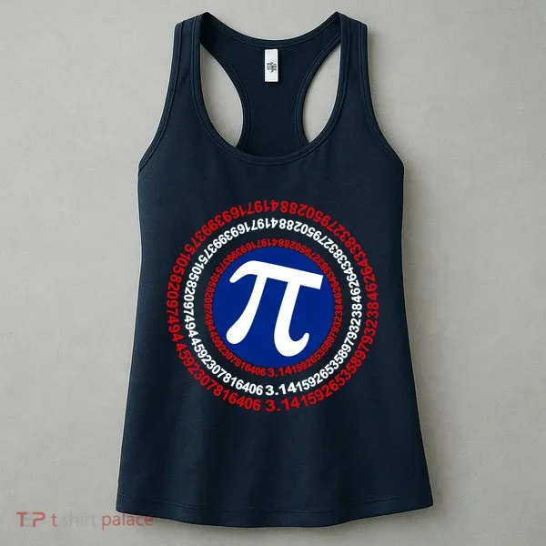 Captain Pi Day 3.14 Superhero Women's Tank Top