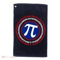 Captain Pi Day 3.14 Superhero Golf Towel thumb 0