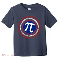 Captain Pi Day 3.14 Superhero Toddler T-Shirt thumb 0
