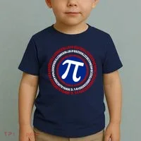 Captain Pi Day 3.14 Superhero Toddler T-Shirt thumb 2