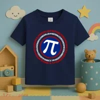 Captain Pi Day 3.14 Superhero Toddler T-Shirt thumb 3