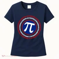 Captain Pi Day 3.14 Superhero Women's T-Shirt thumb 0