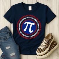 Captain Pi Day 3.14 Superhero Women's T-Shirt thumb 3