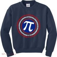 Captain Pi Day 3.14 Superhero Kids Sweatshirt thumb 0