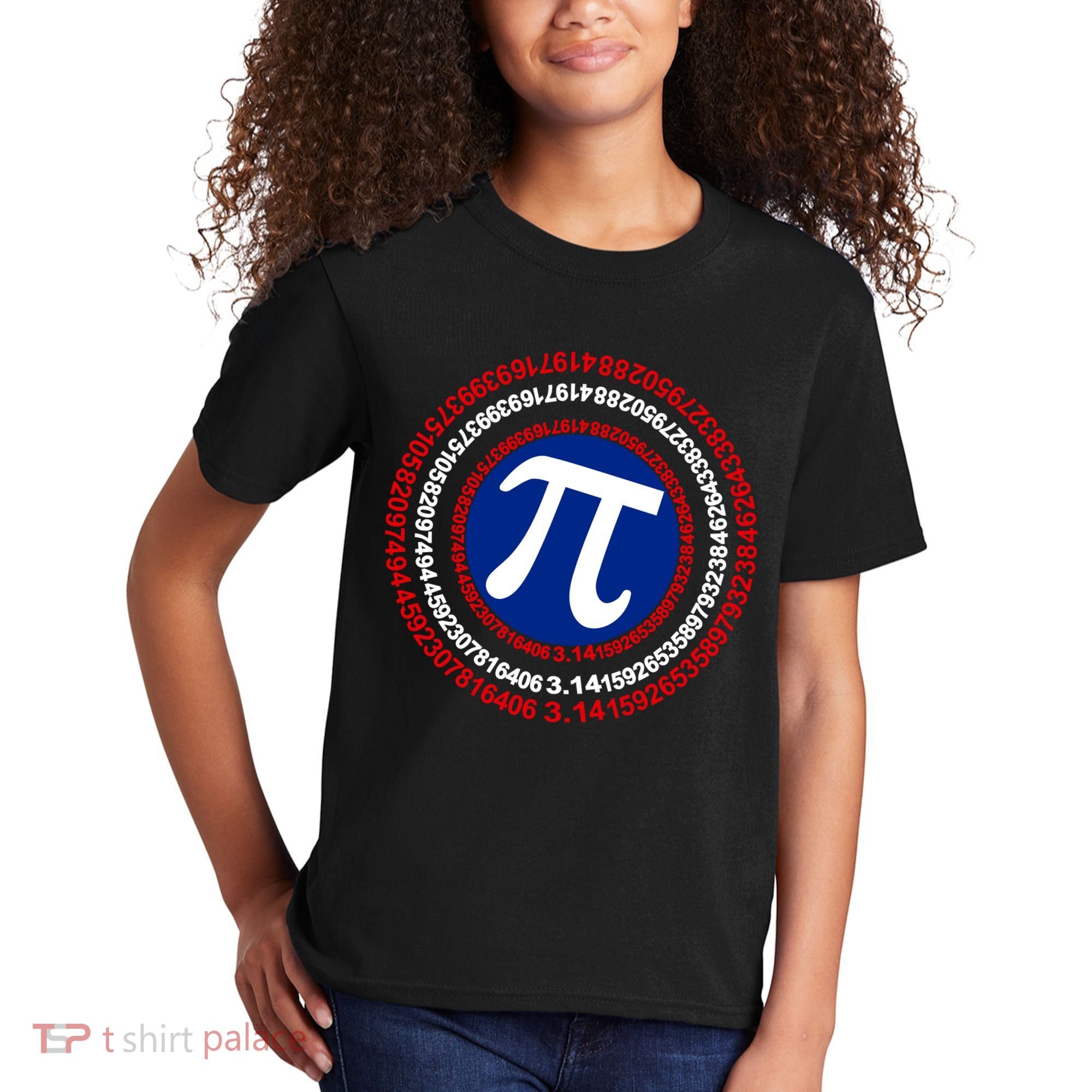 Captain Pi Day 3.14 Superhero Kids T-Shirt