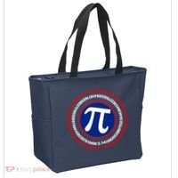 Captain Pi Day 3.14 Superhero Tote Bag thumb 2