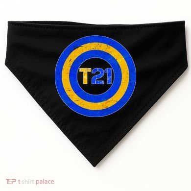 Captain T21 Shield - Down Syndrome Awareness USA-Made Doggie Bandana