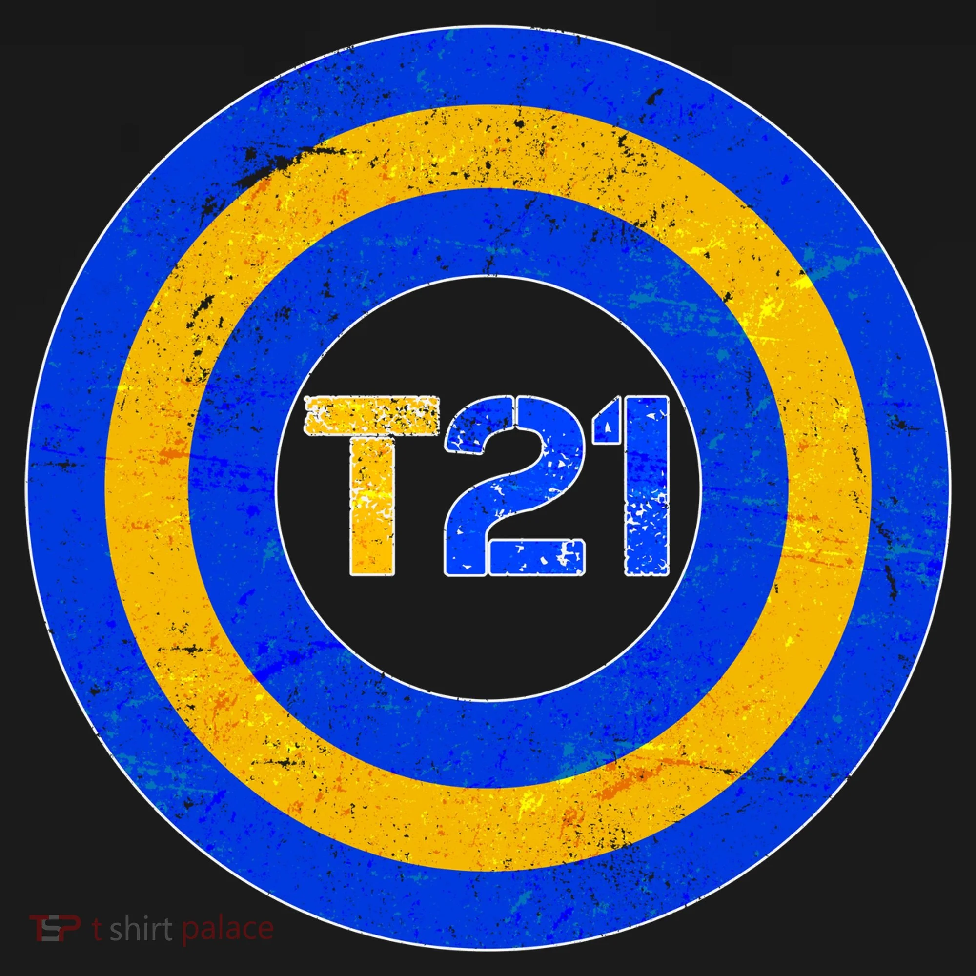 Captain T21 Shield - Down Syndrome Awareness Apron