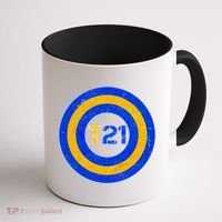 Captain T21 Shield - Down Syndrome Awareness Coffee Mug thumb 1