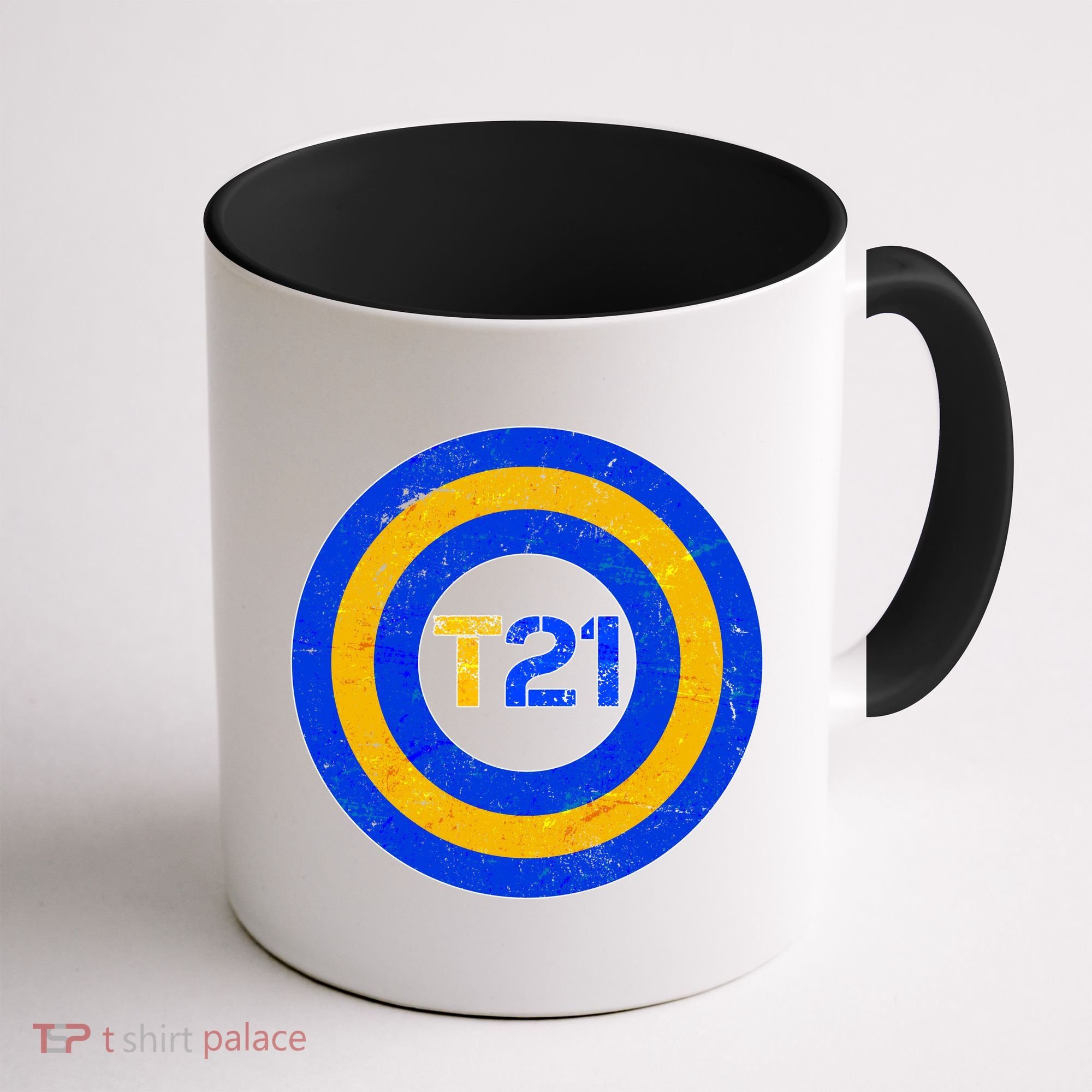 Captain T21 Shield - Down Syndrome Awareness Coffee Mug