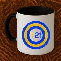 Captain T21 Shield - Down Syndrome Awareness Coffee Mug thumb 2