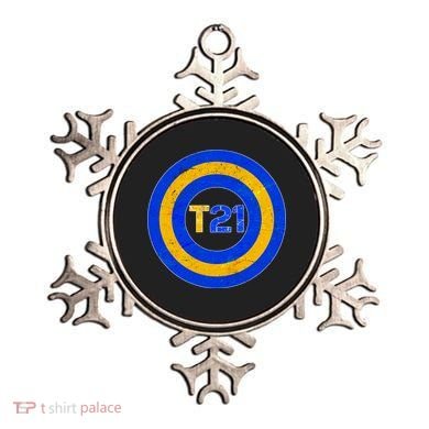 Captain T21 Shield - Down Syndrome Awareness Ornament