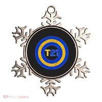 Captain T21 Shield - Down Syndrome Awareness Ornament thumb 0