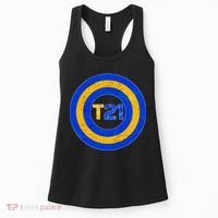 Captain T21 Shield - Down Syndrome Awareness Women's Tank Top thumb 0
