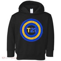 Captain T21 Shield - Down Syndrome Awareness Toddler Hoodie thumb 0