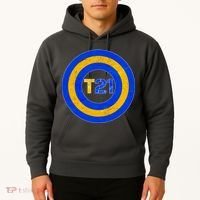 Captain T21 Shield - Down Syndrome Awareness Hoodie thumb 2