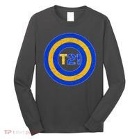 Captain T21 Shield - Down Syndrome Awareness Long Sleeve Shirt thumb 0