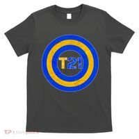 Captain T21 Shield - Down Syndrome Awareness T-Shirt thumb 0