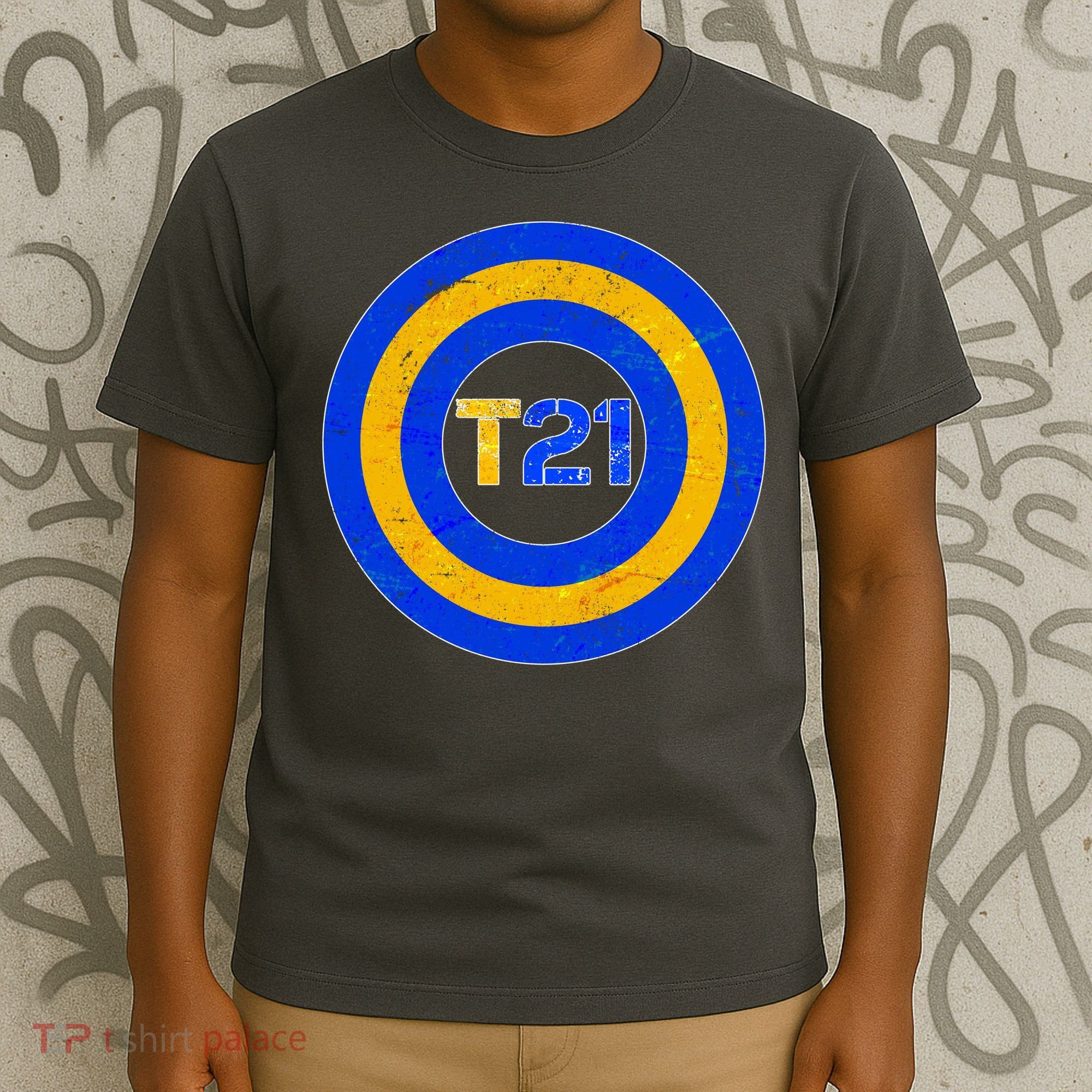 Captain T21 Shield - Down Syndrome Awareness T-Shirt