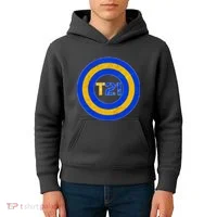 Captain T21 Shield - Down Syndrome Awareness Kids Hoodie thumb 4