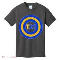 Captain T21 Shield - Down Syndrome Awareness Kids T-Shirt thumb 0