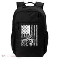 Cool ATV Quad Racing Squad USA Flag 4 Wheeler Backpack thumb 0